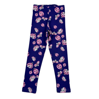 Legginsy biedronki granat