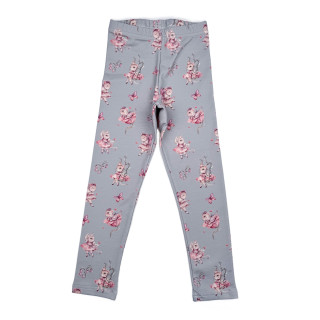 Legginsy myszki szare