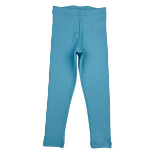 Legginsy prążek turkus