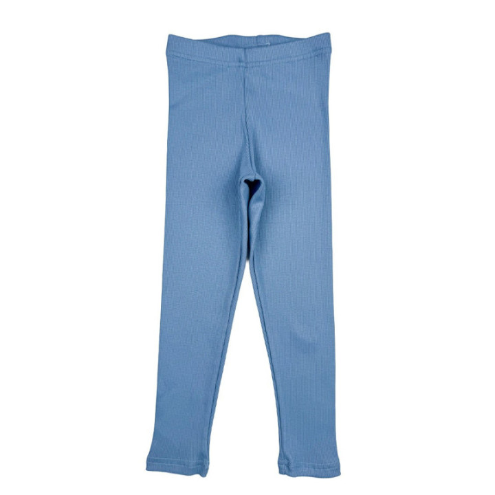 Legginsy prążek ocean