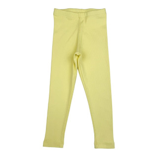 Legginsy prążek cytryna