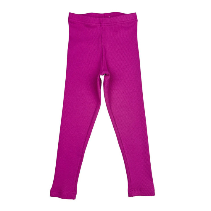 Legginsy prążek orchid