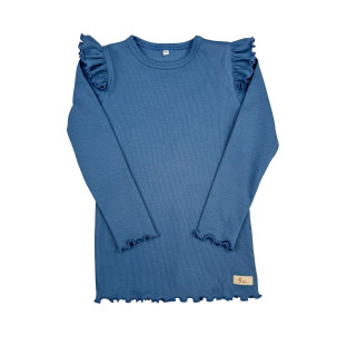 Bluzka Maja prążek jeans