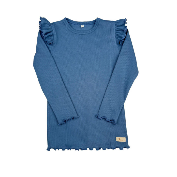 Bluzka Maja prążek jeans