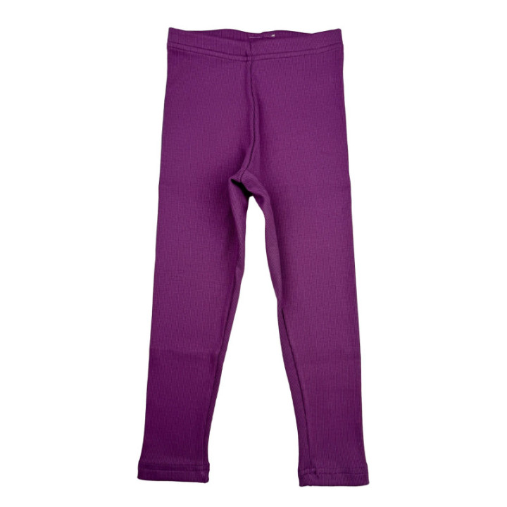 Legginsy prążek jagoda