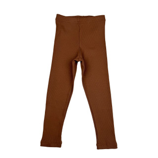 Legginsy prążek nugat