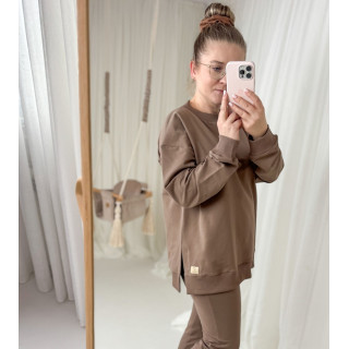 bluza Kayla damska mokka