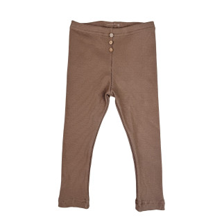 legginsy chłopięce mokka
