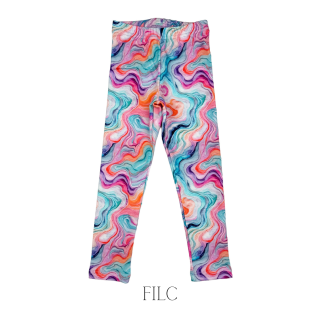4+1 gratis Legginsy MIX print i prążek
