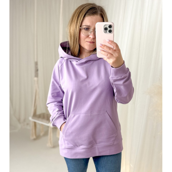 bluza dresowa Pati ametyst