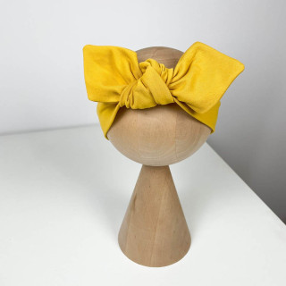 Opaska pin-up musztarda