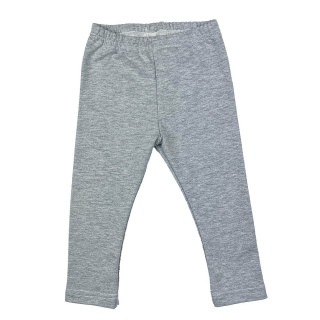 Legginsy popiel - dzianina dresowa
