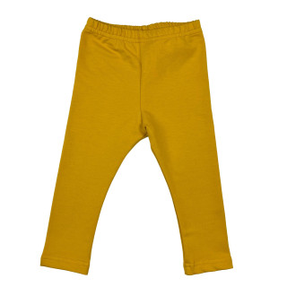 Legginsy musztarda - dzianina dresowa