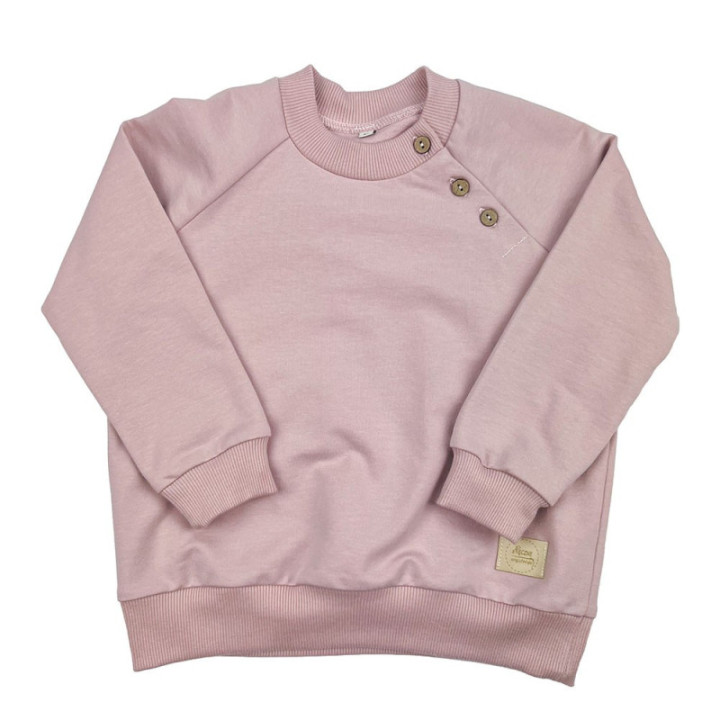Bluza Charlie pudrowy róż