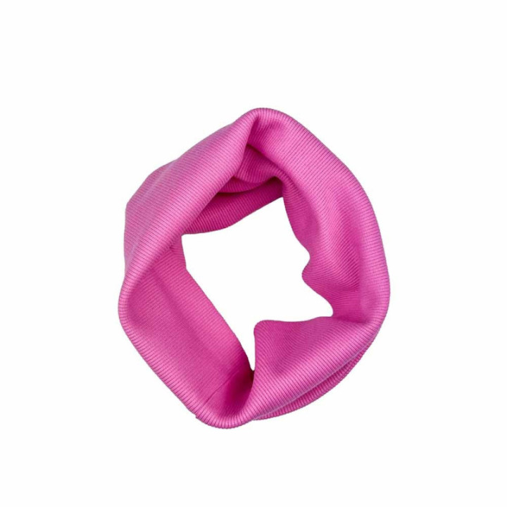 Komin lub chusta prążek candy pink