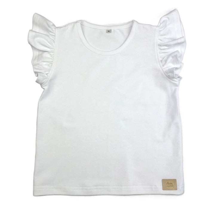Bluzka Ariel jersey biała